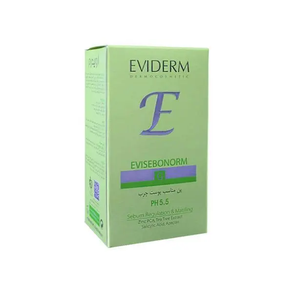 پن اویدرم مدل سبونورم Evisebonorm مقدار 100 گرم