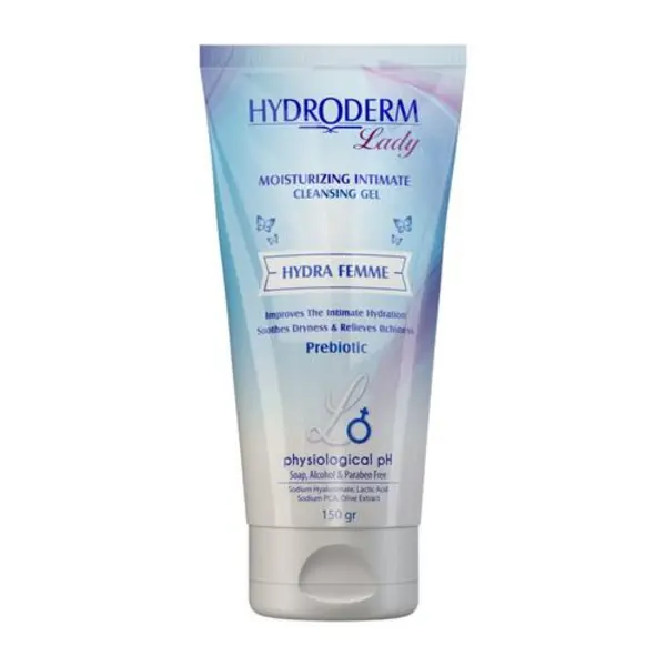 ژل بهداشتی بانوان هیدرودرم مدل Hydra Femme مقدار 150 گرم