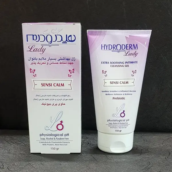 ژل بهداشتی بانوان هیدرودرم مدل Hydra Femme مقدار 150 گرم