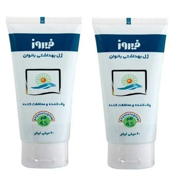 ژل بهداشتی بانوان مدل physiological pH 4.5 فیروز 150 میل