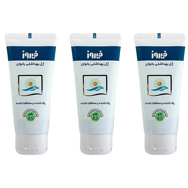 ژل بهداشتی بانوان مدل physiological pH 4.5 فیروز 150 میل