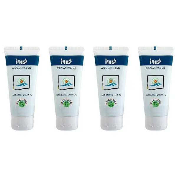 ژل بهداشتی بانوان مدل physiological pH 4.5 فیروز 150 میل