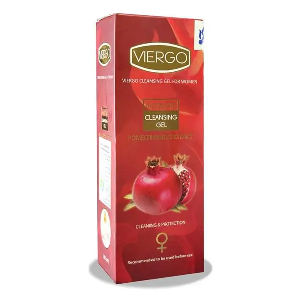 ژل بهداشتی بانوان ویرگو مدل انار Pomegranate حجم 200 میلی لیتر