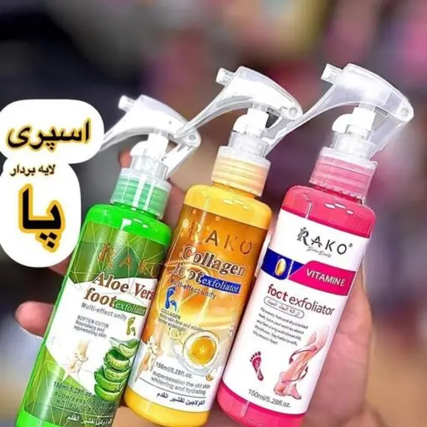 اسپری رفع ترک پا راکو مدل ویتامین E حجم 150 میلی لیتر