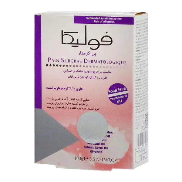 پن شستشو صورت فولیکا مدل Ultra Rich Cream وزن 100 گرم