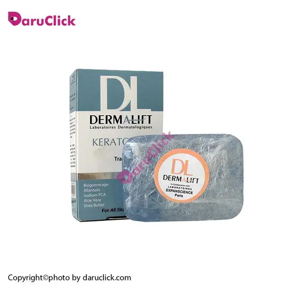 پن شفاف لایه بردار کراتولیفت Keratolift درمالیفت مناسب انواع پوست 100 گرم