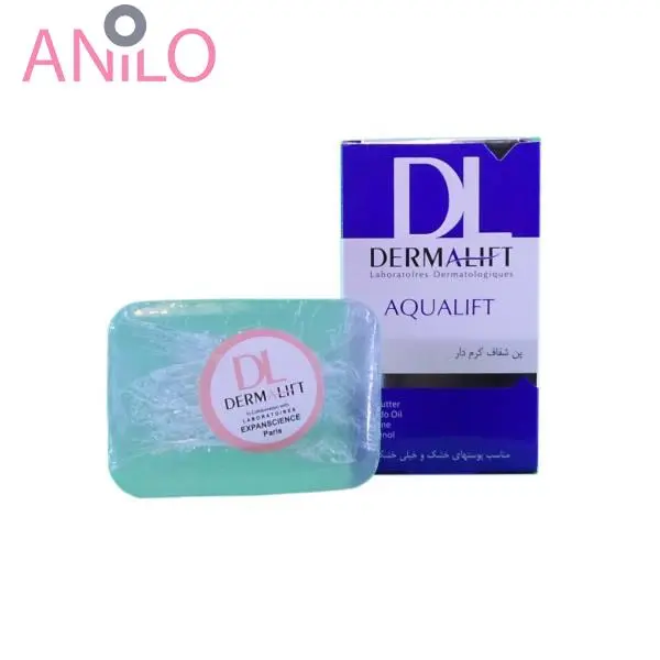 پن شفاف کرم دار آکوالیفت AQUALIFT درمالیفت مناسب پوست های خشک و خیلی خشک 100 گرم