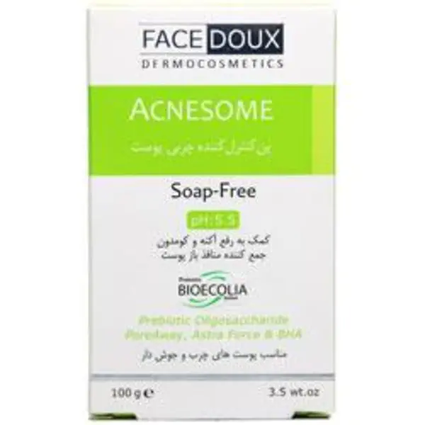 پن شوینده ACNESOME آکنه سام فیس دوکس مناسب پوست‎ چرب و دارای جوش 100 گرم