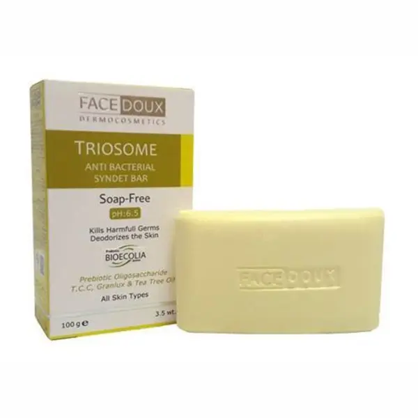 پن شوینده تریوسام TRIOSOME آنتی ‎باکتریال فیس دوکس مناسب انواع پوست 100 گرم