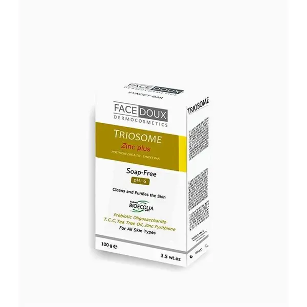 پن شوینده تریوسام TRIOSOME آنتی ‎باکتریال فیس دوکس مناسب انواع پوست 100 گرم
