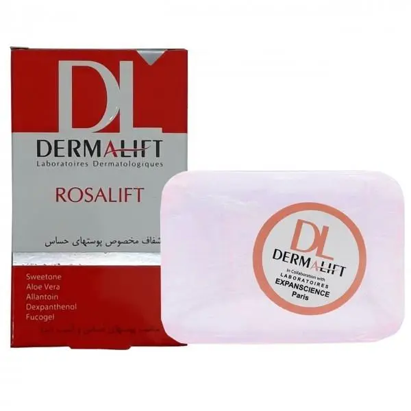 پن شفاف رزالیفت Rosalift درمالیفت مناسب پوست حساس و آسیب دیده 100 گرم