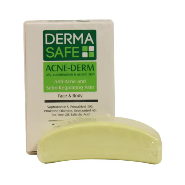 پن پوست های چرب، مختلط و دارای آکنه ACNE-DERM درماسیف 100 گرم