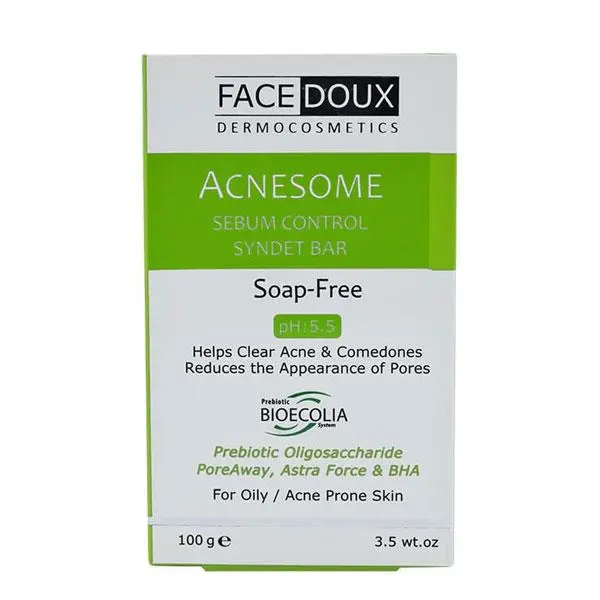 پن شوینده ACNESOME آکنه سام فیس دوکس مناسب پوست‎ چرب و دارای جوش 100 گرم