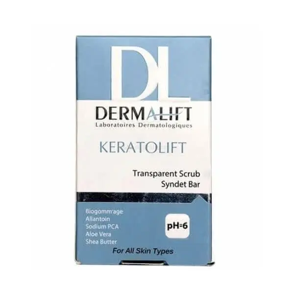پن شفاف لایه بردار کراتولیفت Keratolift درمالیفت مناسب انواع پوست 100 گرم