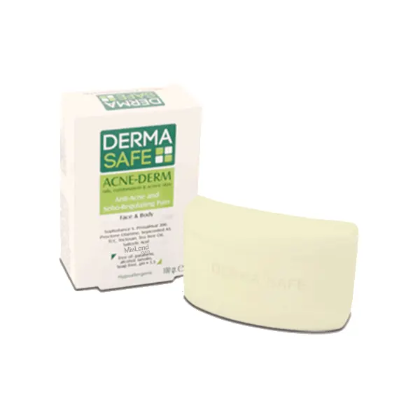 پن پوست های چرب، مختلط و دارای آکنه ACNE-DERM درماسیف 100 گرم