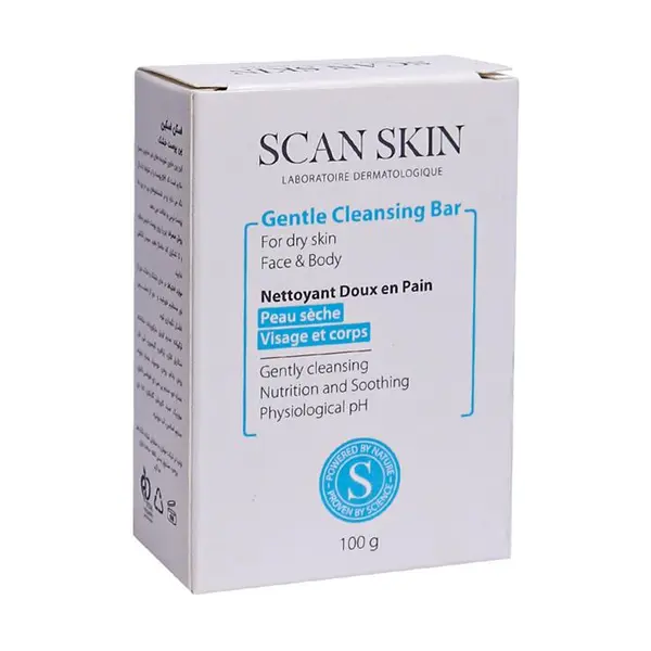 پن شستشو صورت و بدن اسکن اسکین مدل GENTLE وزن 100 گرم