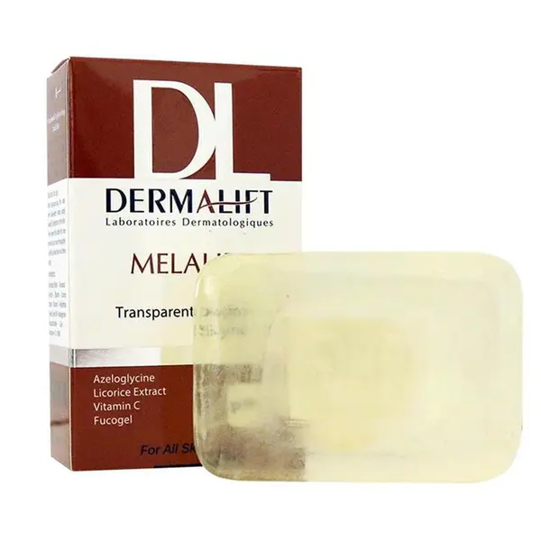 پن شفاف روشن کننده پوست درمالیفت مدل ملافیت Melafit وزن 100 گرمی