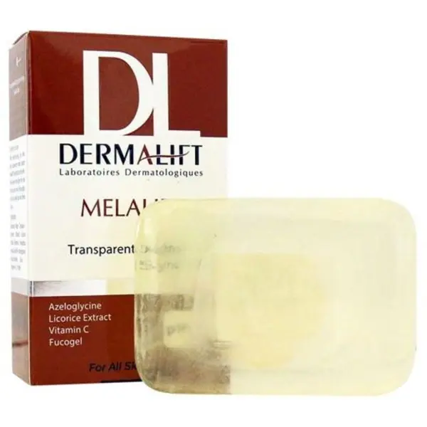 پن شفاف روشن کننده پوست درمالیفت مدل ملافیت Melafit وزن 100 گرمی