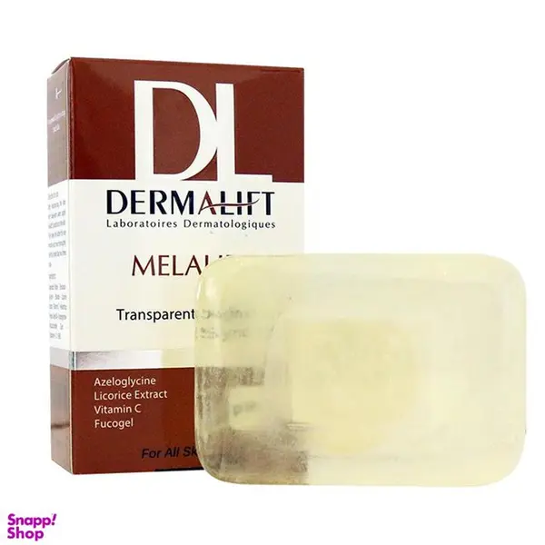 پن شفاف روشن کننده پوست درمالیفت مدل ملافیت Melafit وزن 100 گرمی