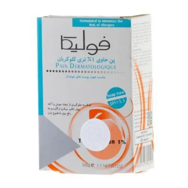 پن شستشو فولیکا مدل TCC وزن 100 گرم