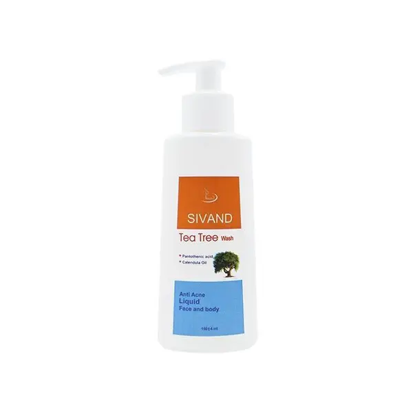 پن مایع ضد جوش سیوند مدل تی تری tea tree wash حجم 150 میلی لیتر