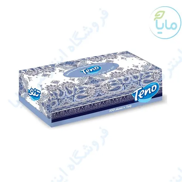 دستمال کاغذی 100 برگ تنو