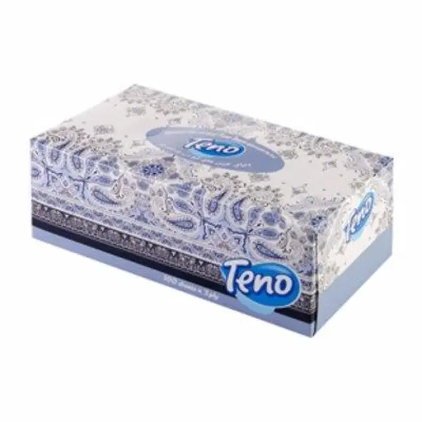 دستمال کاغذی 100 برگ تنو