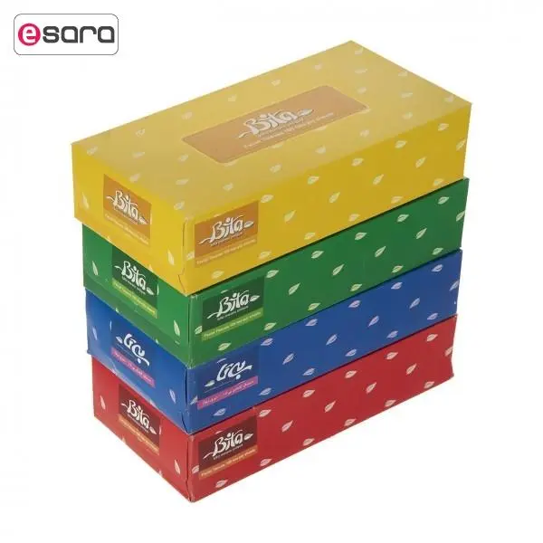 دستمال کاغذی 100 برگ بی تا بسته 4 عددی