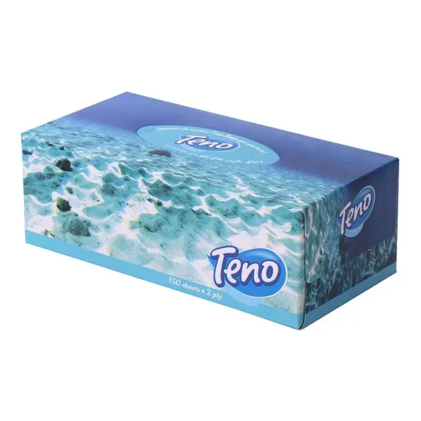 دستمال کاغذی دو لایه 150 برگ تنو