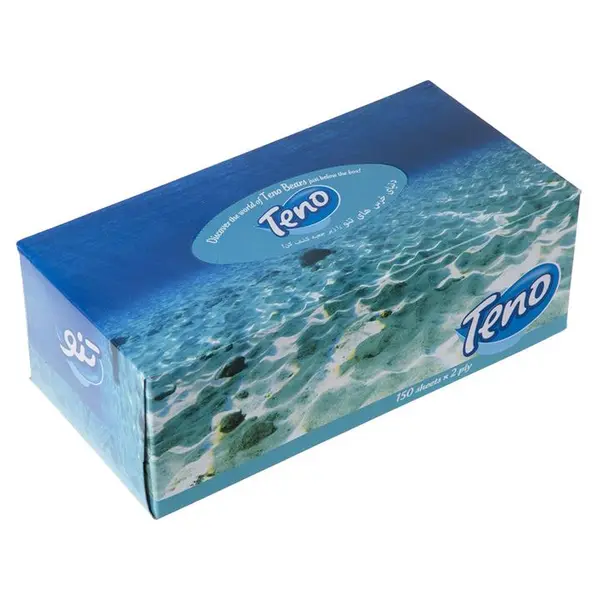 دستمال کاغذی دو لایه 150 برگ تنو