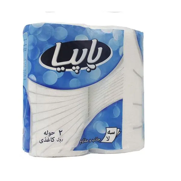 دستمال حوله کاغذی پاپیا بسته 2 عددی