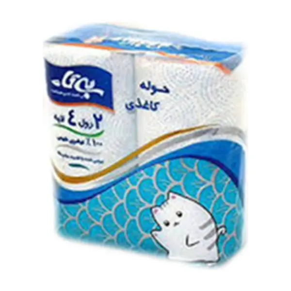 دستمال حوله ای کاغذی بی تا بسته 2 عددی