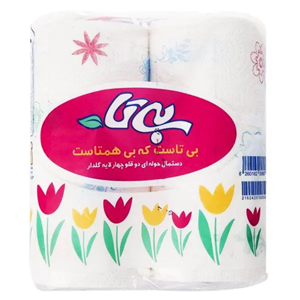 دستمال حوله ای کاغذی بی تا بسته 2 عددی
