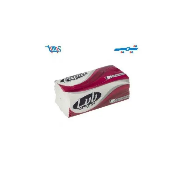 دستمال کاغذی اقتصادی سافت پاپیا - 250 برگ 2 لایه