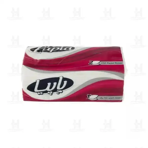 دستمال کاغذی اقتصادی سافت پاپیا - 250 برگ 2 لایه