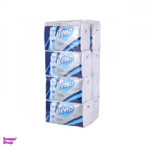 دستمال کاغذی تنو (Teno) مدل فلکسی بسته 8 عددی 250 برگی