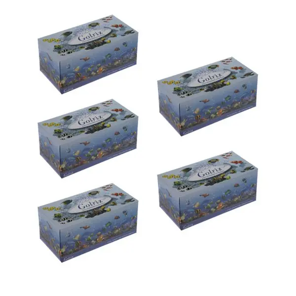 دستمال کاغذی 100 برگ  گلریز مدل Aquarium