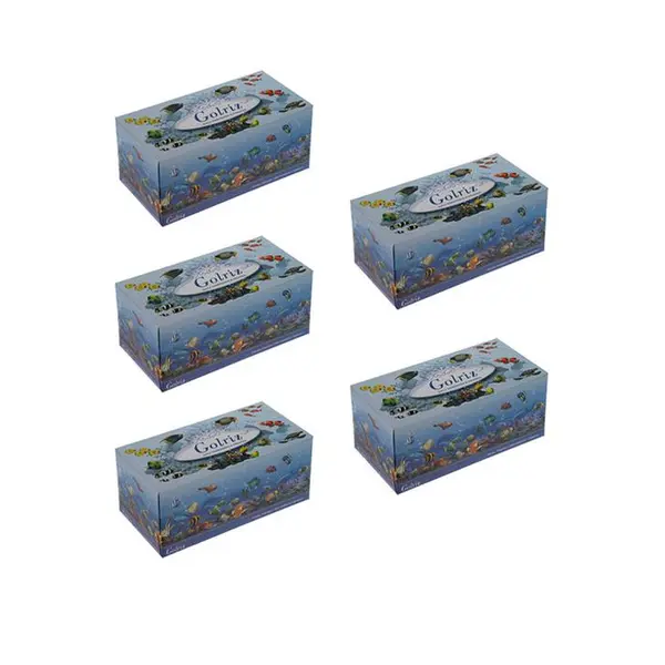 دستمال کاغذی 100 برگ  گلریز مدل Aquarium