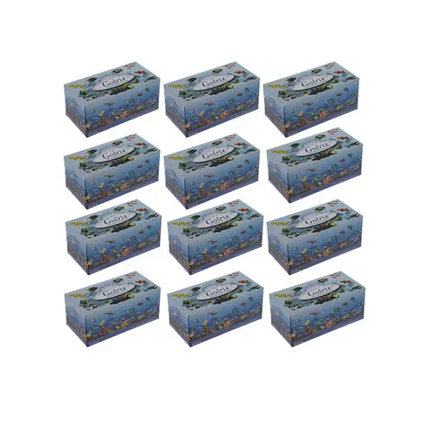 دستمال کاغذی 100 برگ  گلریز مدل Aquarium