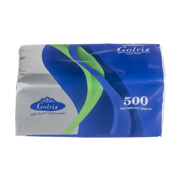 دستمال کاغذی 250 برگ گلریز مدل 008 بسته 6 عددی