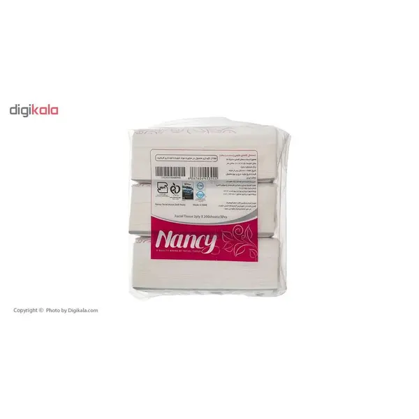 دستمال کاغذی نانسی مدل Soft Pack بسته 3 عددی