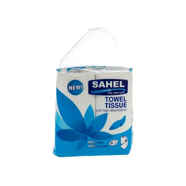 دستمال حوله ای ساحل مدل ptp بسته 4 عددی