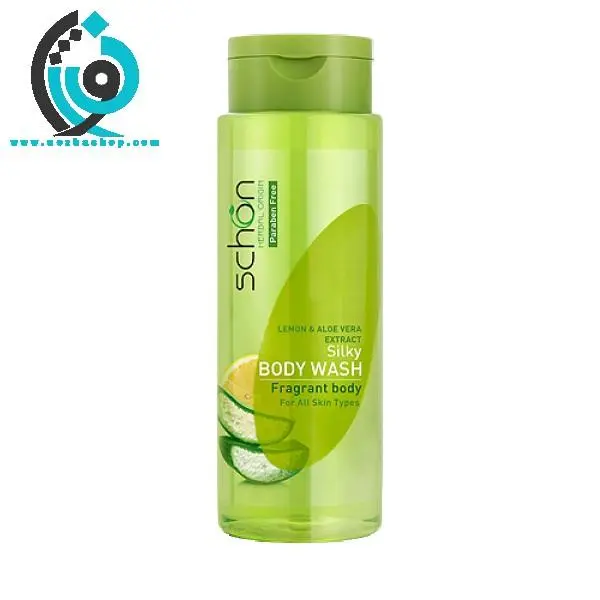 شامپو بدن شون مدل Aloevera and Lemon لیمو و آلوئه ورا حجم 420 میلی لیتر