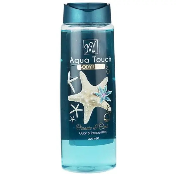 شامپو بدن خنک کننده مای مدل Aqua Touch آکوا تاچ حجم 420 میلی لیتر