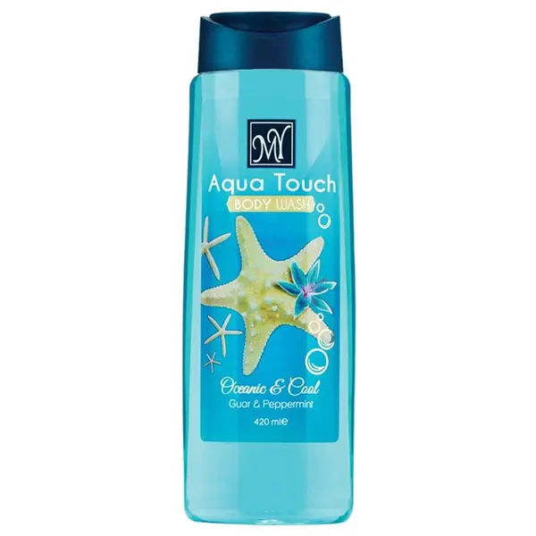 شامپو بدن خنک کننده مای مدل Aqua Touch آکوا تاچ حجم 420 میلی لیتر