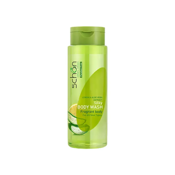 شامپو بدن شون مدل Aloevera and Lemon لیمو و آلوئه ورا حجم 420 میلی لیتر