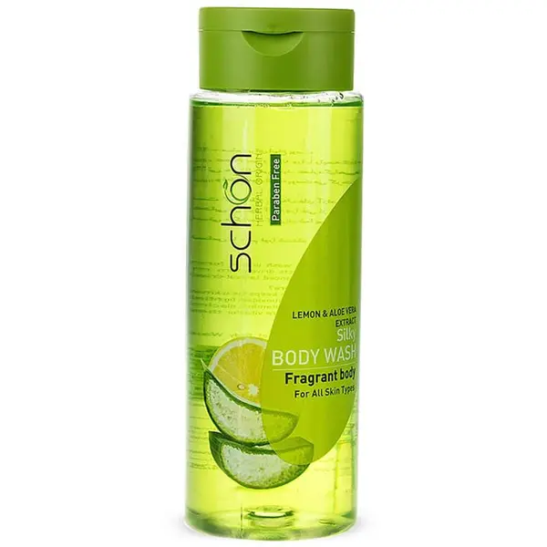 شامپو بدن شون مدل Aloevera and Lemon لیمو و آلوئه ورا حجم 420 میلی لیتر