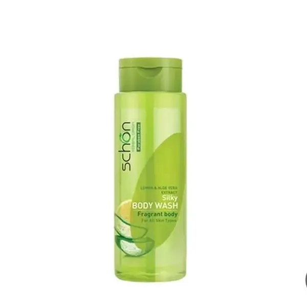 شامپو بدن شون مدل Aloevera and Lemon لیمو و آلوئه ورا حجم 420 میلی لیتر