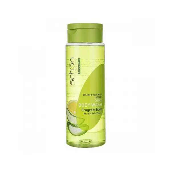 شامپو بدن شون مدل Aloevera and Lemon لیمو و آلوئه ورا حجم 420 میلی لیتر