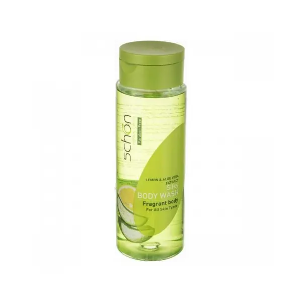 شامپو بدن شون مدل Aloevera and Lemon لیمو و آلوئه ورا حجم 420 میلی لیتر